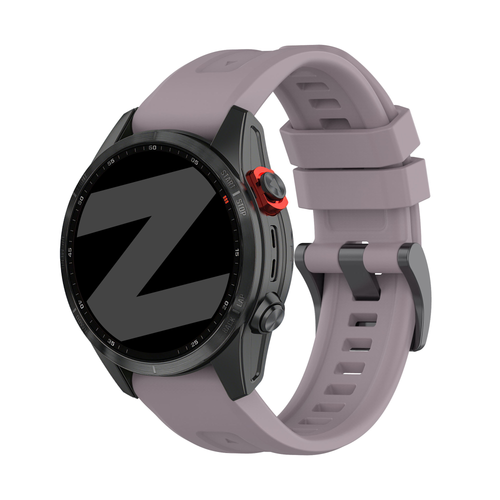 Bandz Garmin Fenix 8 - 47mm Silicone Strap 'Classic' (Lavender Grey)