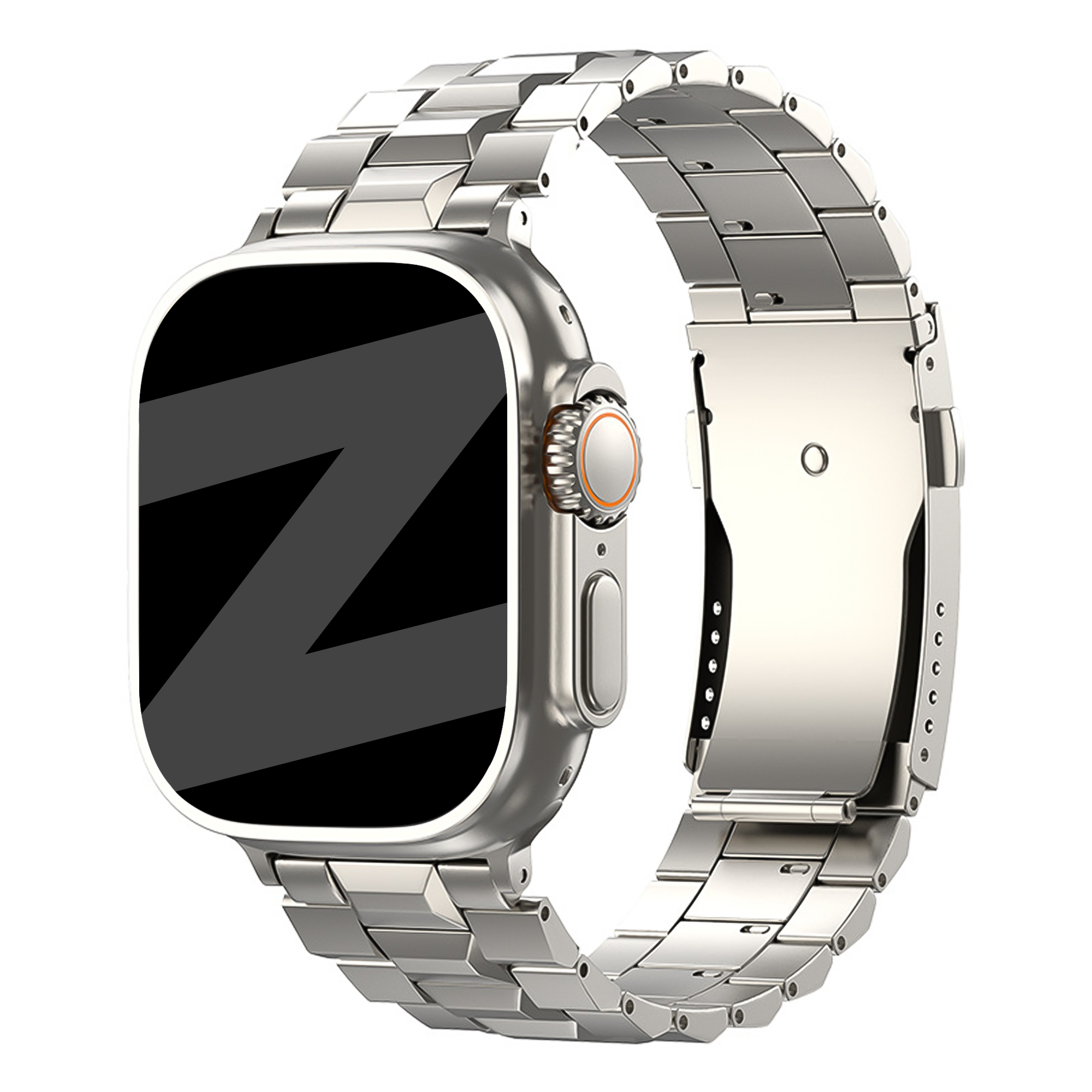 Bandz Apple Watch Ultra Titanium Strap 'Deluxe' (Titanium)