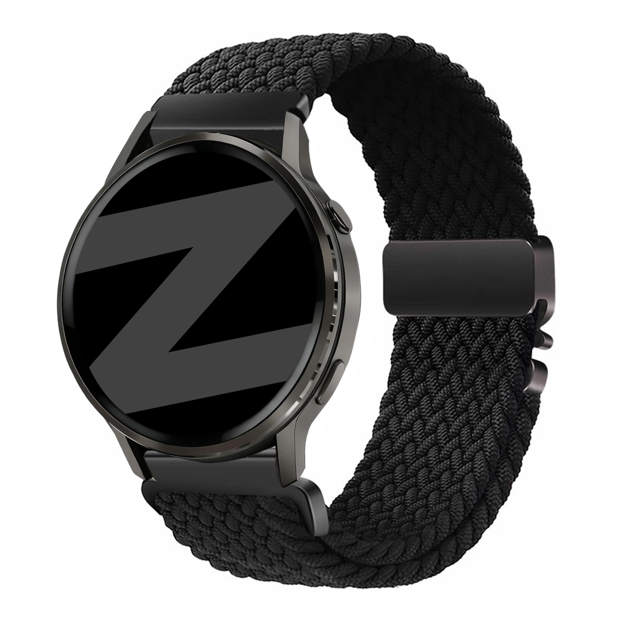 Bandz Garmin Approach S44 Braided Strap 'Parachute' (Black)