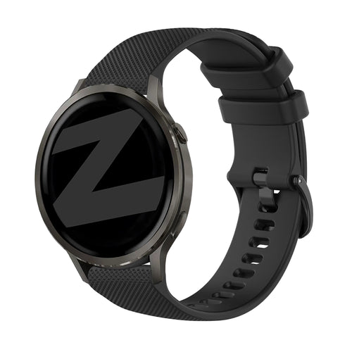 Bandz Garmin Forerunner 255 Silicone Strap 'Premium' (Black)