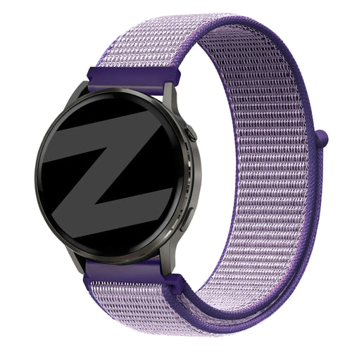 Bandz Garmin Venu SQ 2 Nylon Loop Strap (Blue)