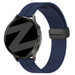 Bandz Garmin Approach J1 D-Buckle Silicone Strap (Dark Blue)