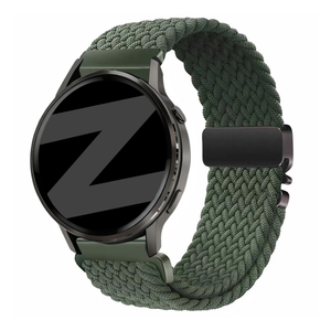 Bandz Garmin Vivoactive 6 Braided Strap 'Parachute' (Green)