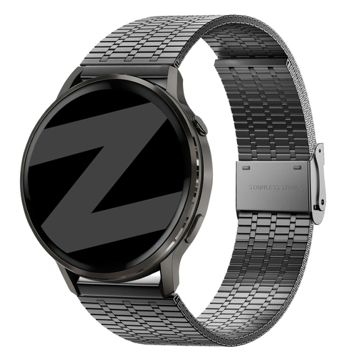 Bandz Garmin Forerunner 70 Adjustable Steel Strap (Black)