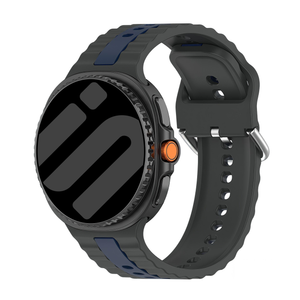Samsung Galaxy Watch 8 Classic Dual Sport Strap (Dark Grey/Blue)