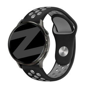 Bandz Garmin Forerunner 170 Sport Strap 'Deluxe' (Black/Grey)