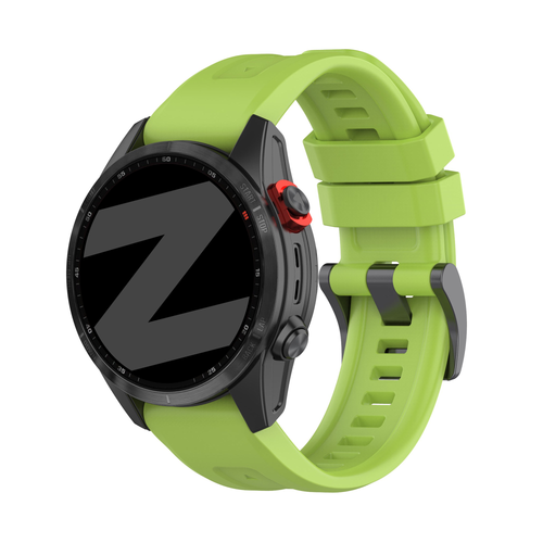 Bandz Garmin Epix Pro (Gen 2) 51mm Silicone Strap 'Classic' (Light Green)