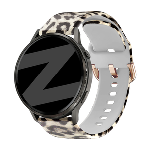 Bandz Garmin Vivoactive 6 Silicone Strap 'Lucky Leopard'