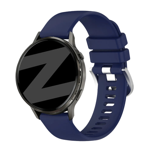 Bandz Garmin Venu 4 - 41mm Silicone Strap 'Classic' (Dark Blue)