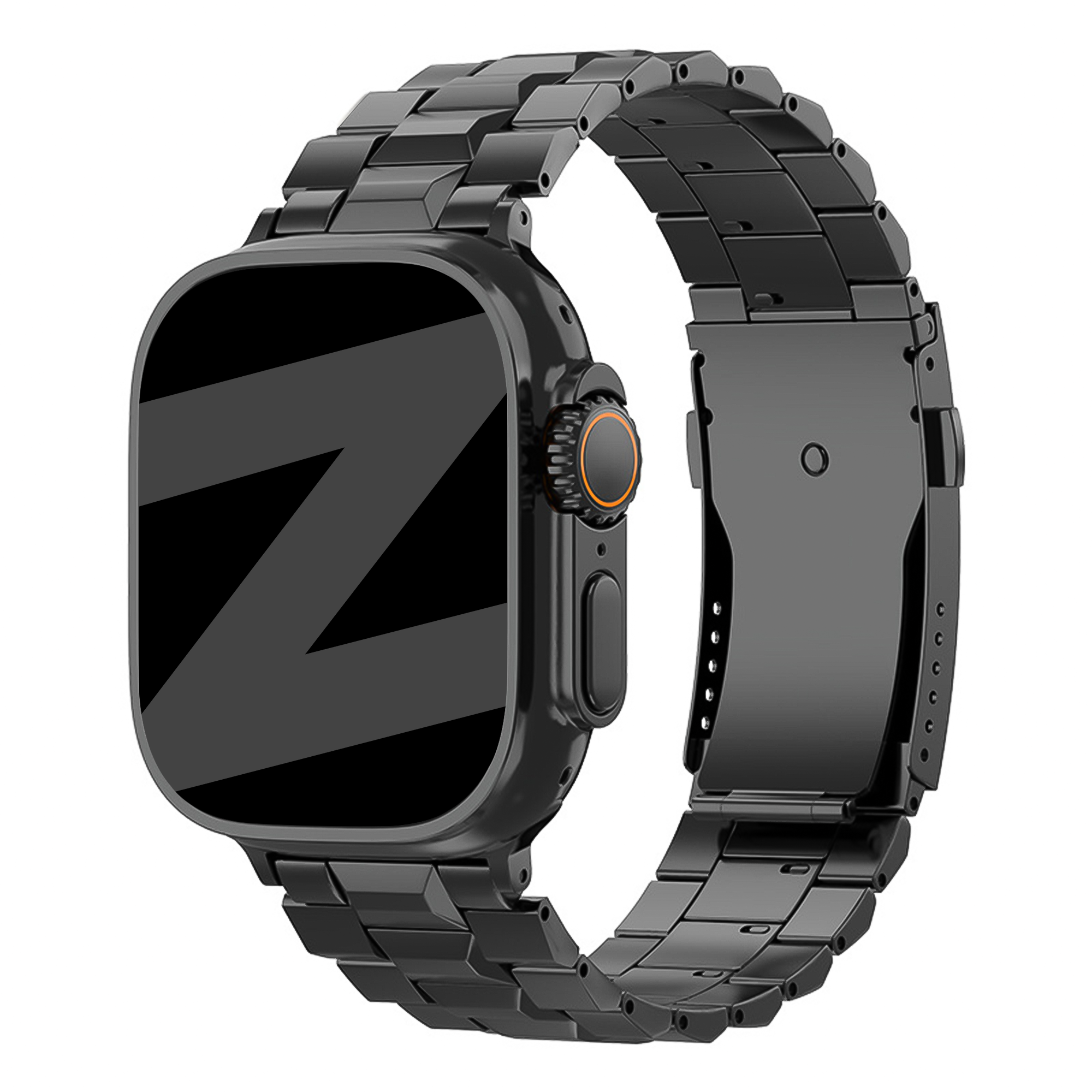 Bandz Apple Watch Ultra Titanium Strap 'Deluxe' (Black)