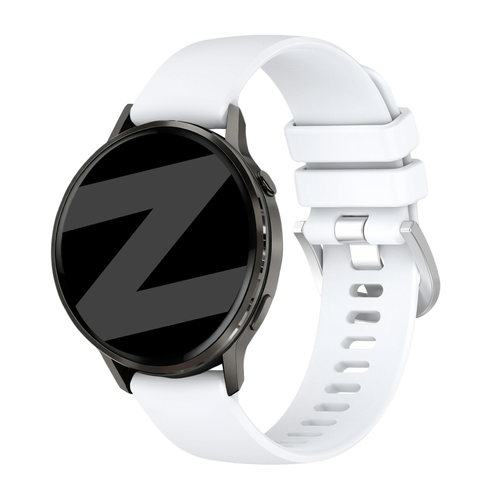 Bandz Garmin Vivoactive 4s Silicone Strap 'Classic' (White)