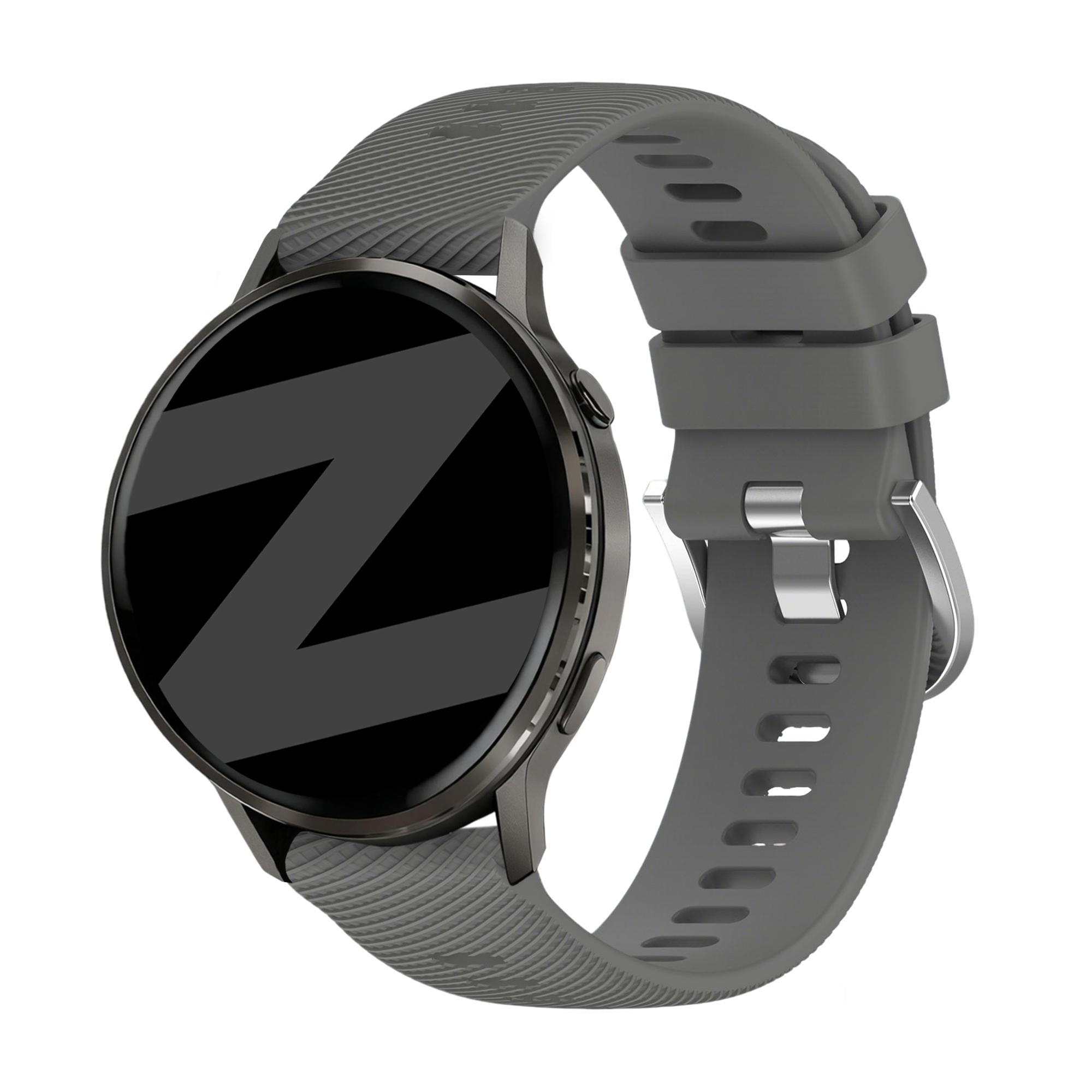 Bandz Garmin Venu 2s Silicone Strap 'Deluxe' (Dark Grey)