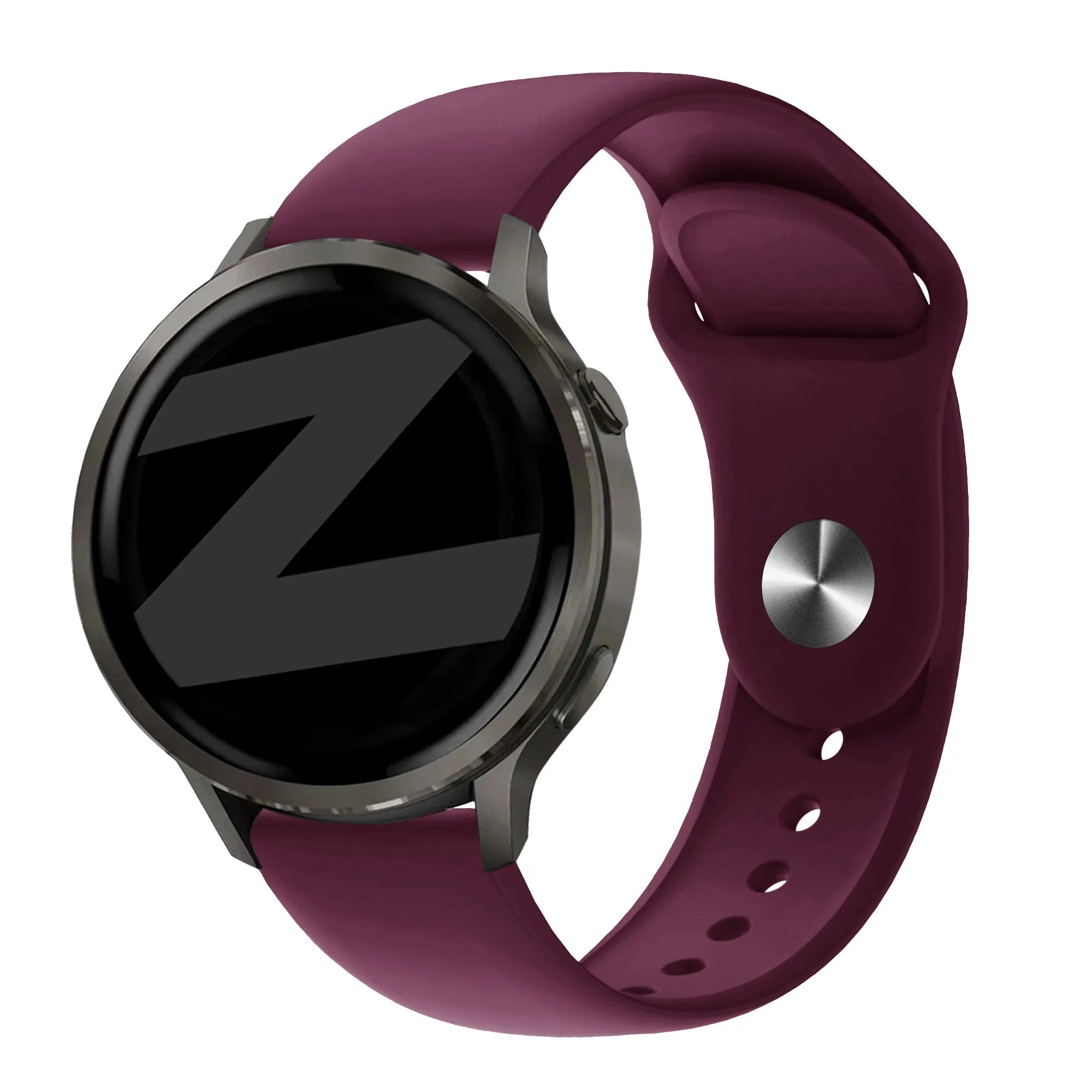 Bandz Garmin Forerunner 265s Sport Strap 'Deluxe' (Wine Red)