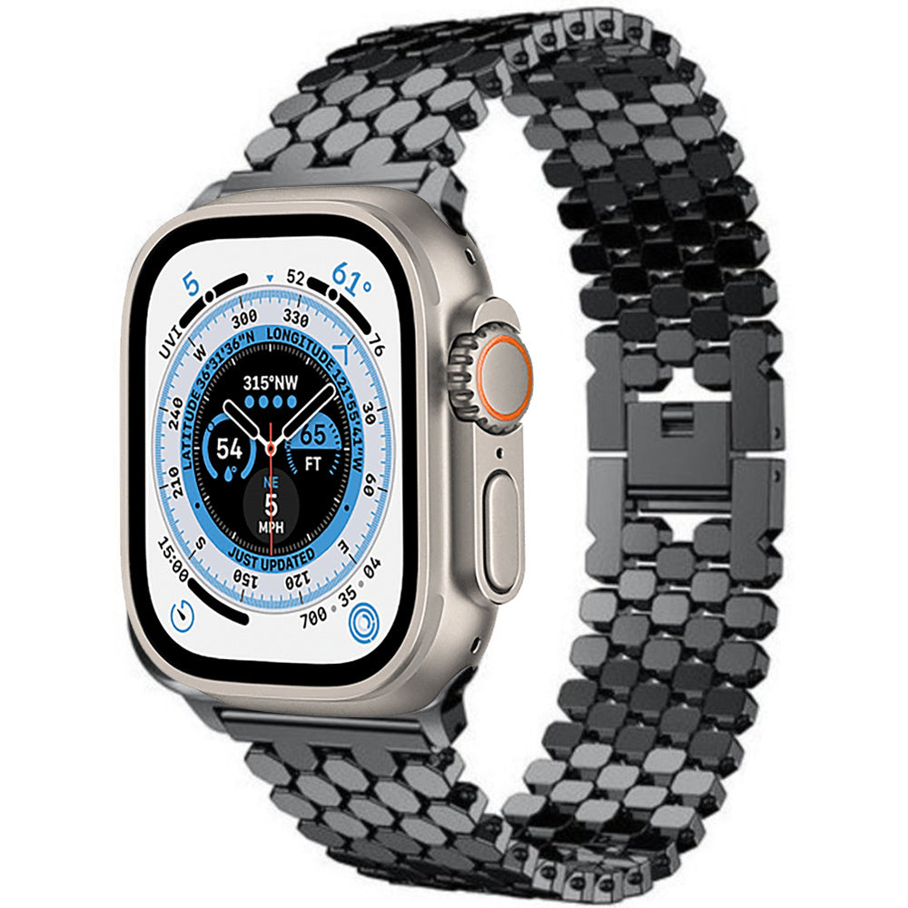 20-strap-it-apple-watch-ultra-stalen-vis-band-zwar