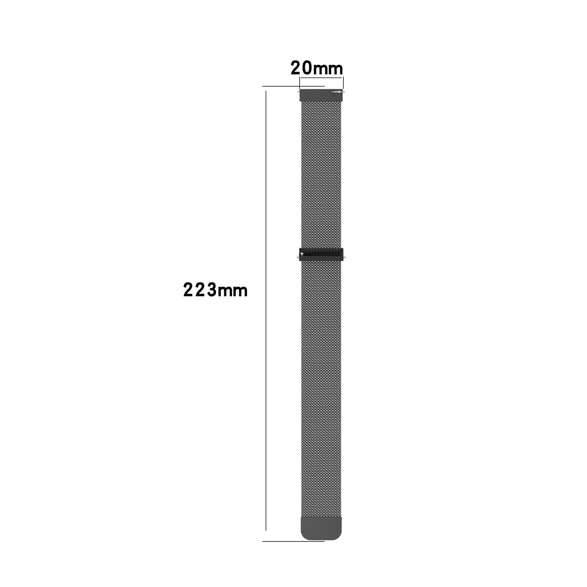 Garmin Approach S50 Milanese Strap (Black)