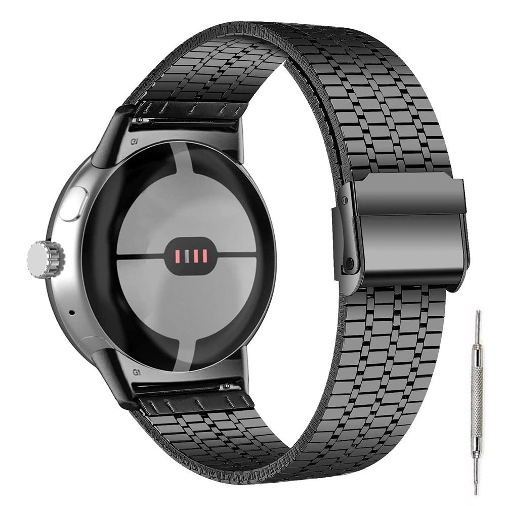 Stainless Steel Smartwatch Compatible With Google Pixel Google