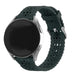 Samsung Galaxy Watch 7 - 44mm Patterned Silicone Strap (Pine Green)