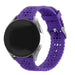 Samsung Galaxy Watch 4 Classic 42mm Silicone Strap Patterned (Deep Purple)