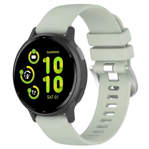 Garmin Vivoactive 6 Silicone Classic Strap (Light Green)
