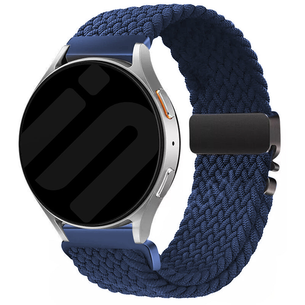 Samsung Galaxy Watch 7 - 44mm Braided Strap with P-Buckle (Blue)