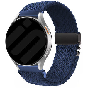 Samsung Galaxy Watch 7 - 40mm Braided Strap with P-Buckle (Blue)