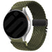 Garmin Venu 3 Braided Strap with P-Buckle (Green)