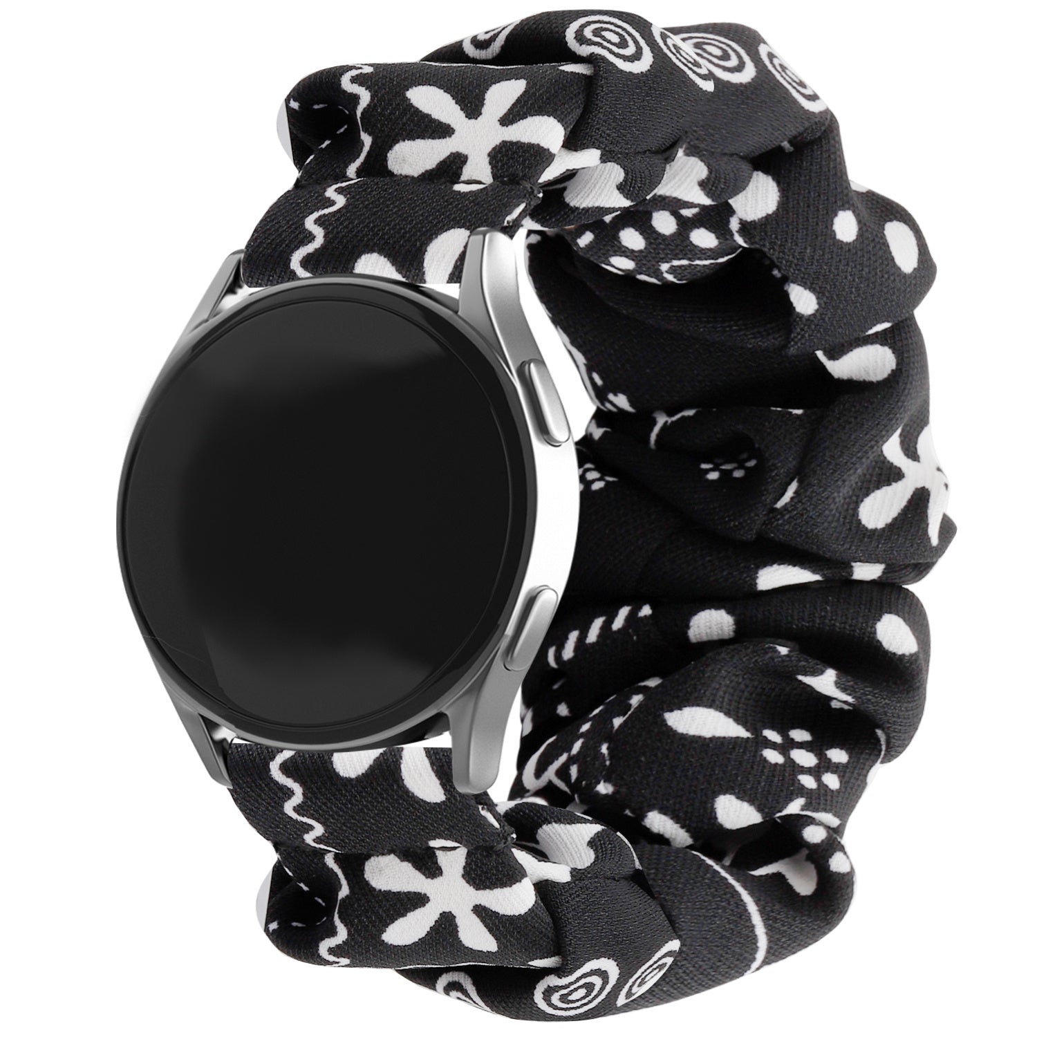 20mm-scrunchie-bandje-zwart-mix