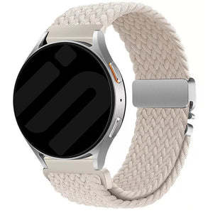 Samsung Galaxy Watch 4 - 40mm Braided Strap with P-Buckle (Starlight)