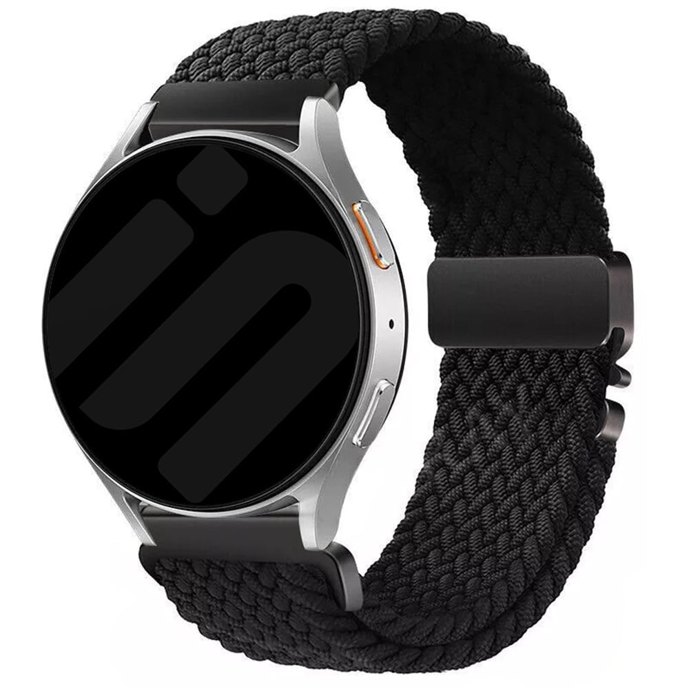 Garmin Venu 2s Braided Strap with P-Buckle (Black)