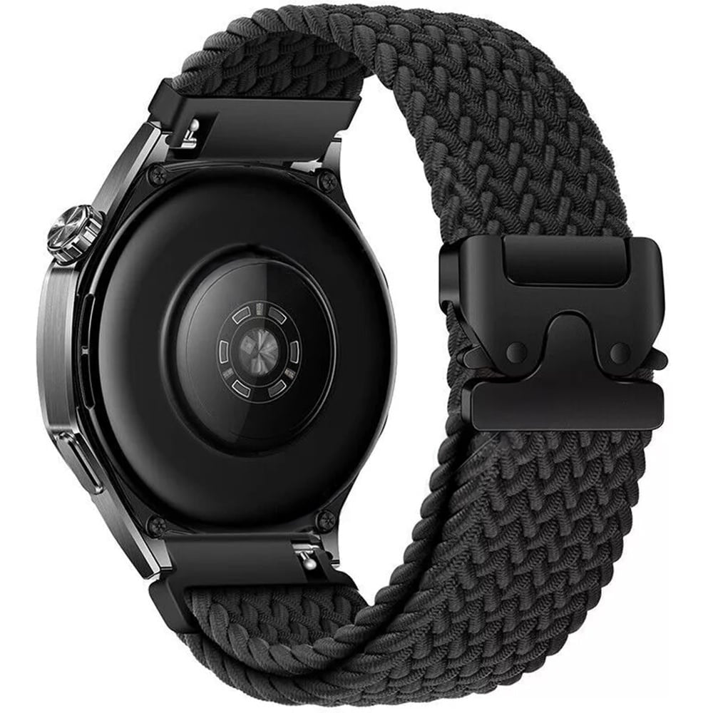 Huawei Watch 5 - 46mm Braided Strap with P-Buckle (Black)