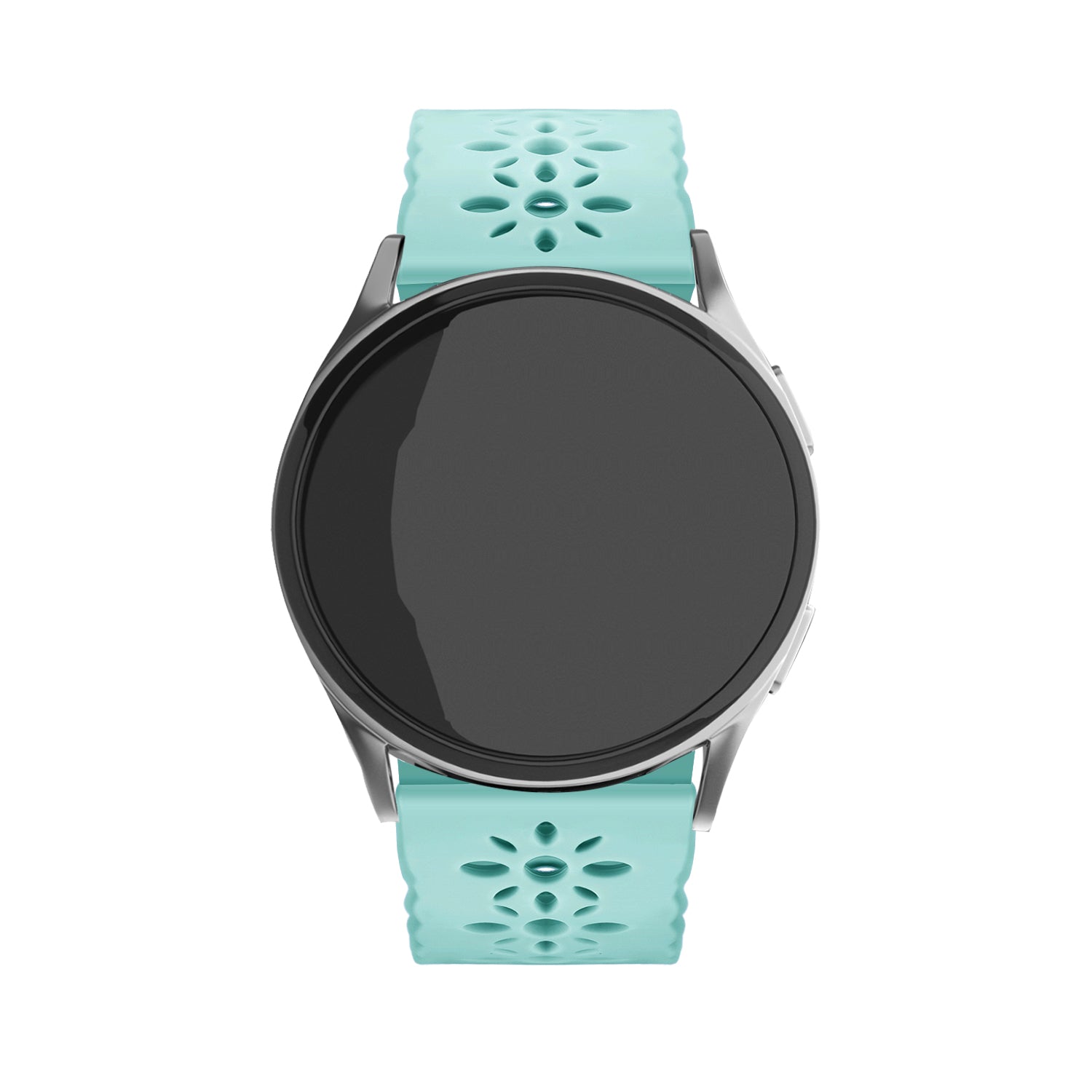 Amazfit Bip U (Pro) Patterned Silicone Strap (Blue Sea Green)