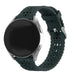 Withings ScanWatch Nova Patterned Silicone Strap (Pine Green)