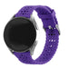 Amazfit Active Patterned Silicone Strap (Dark Purple)