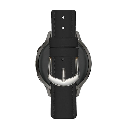 Bandz Actyve Smartwatch 20mm Leather Strap 'Bullet' (Black)
