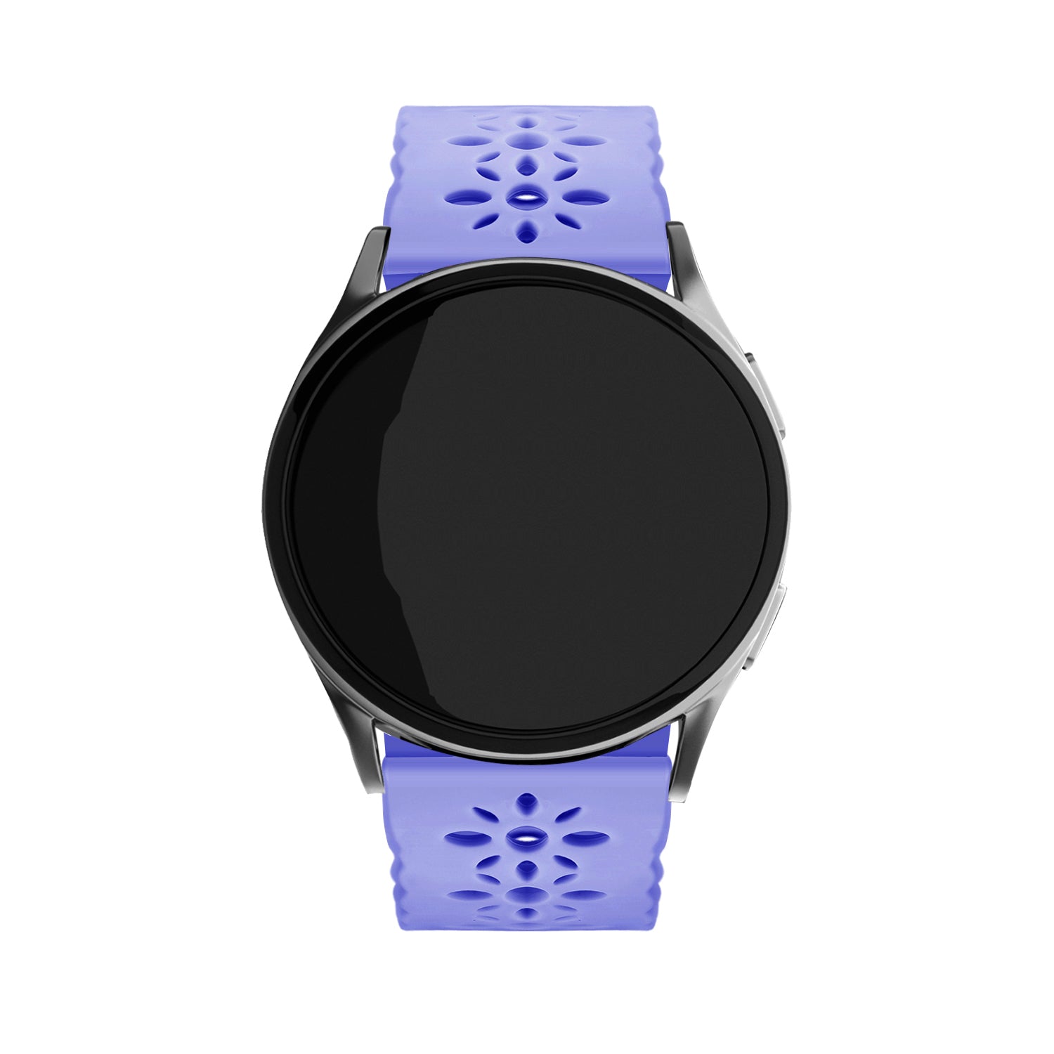 Withings ScanWatch Nova Patterned Silicone Strap (Lilac)