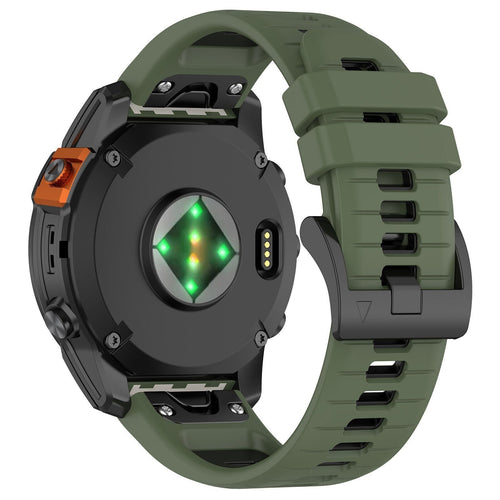 Garmin Approach S70 - 47mm Sport Strap with Buckle (Olive Green/Black)