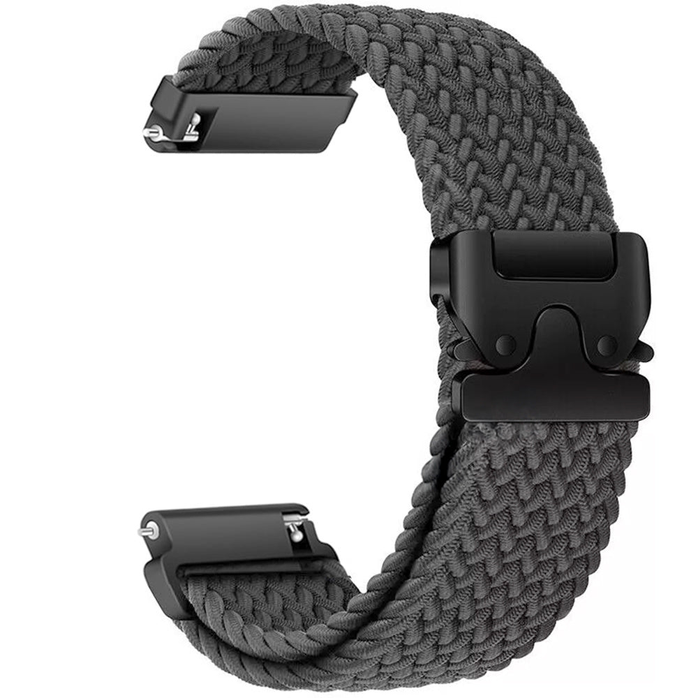 Fossil Gen 5 Braided Strap with P-Buckle (Gray)