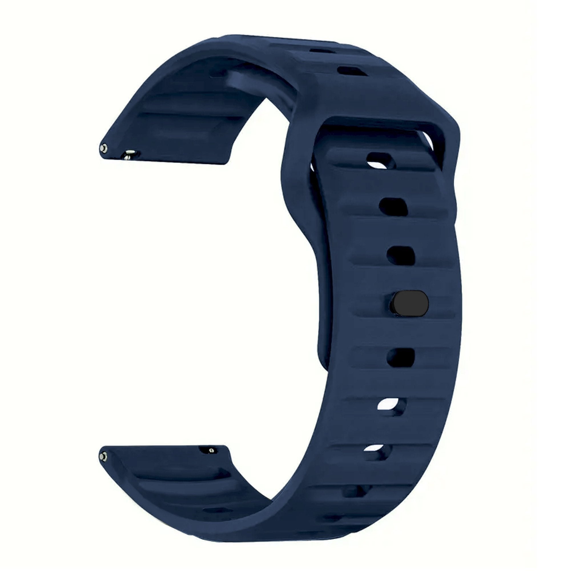 TicWatch 22mm Outdoor Silicone Bracelet (Dark Blue)