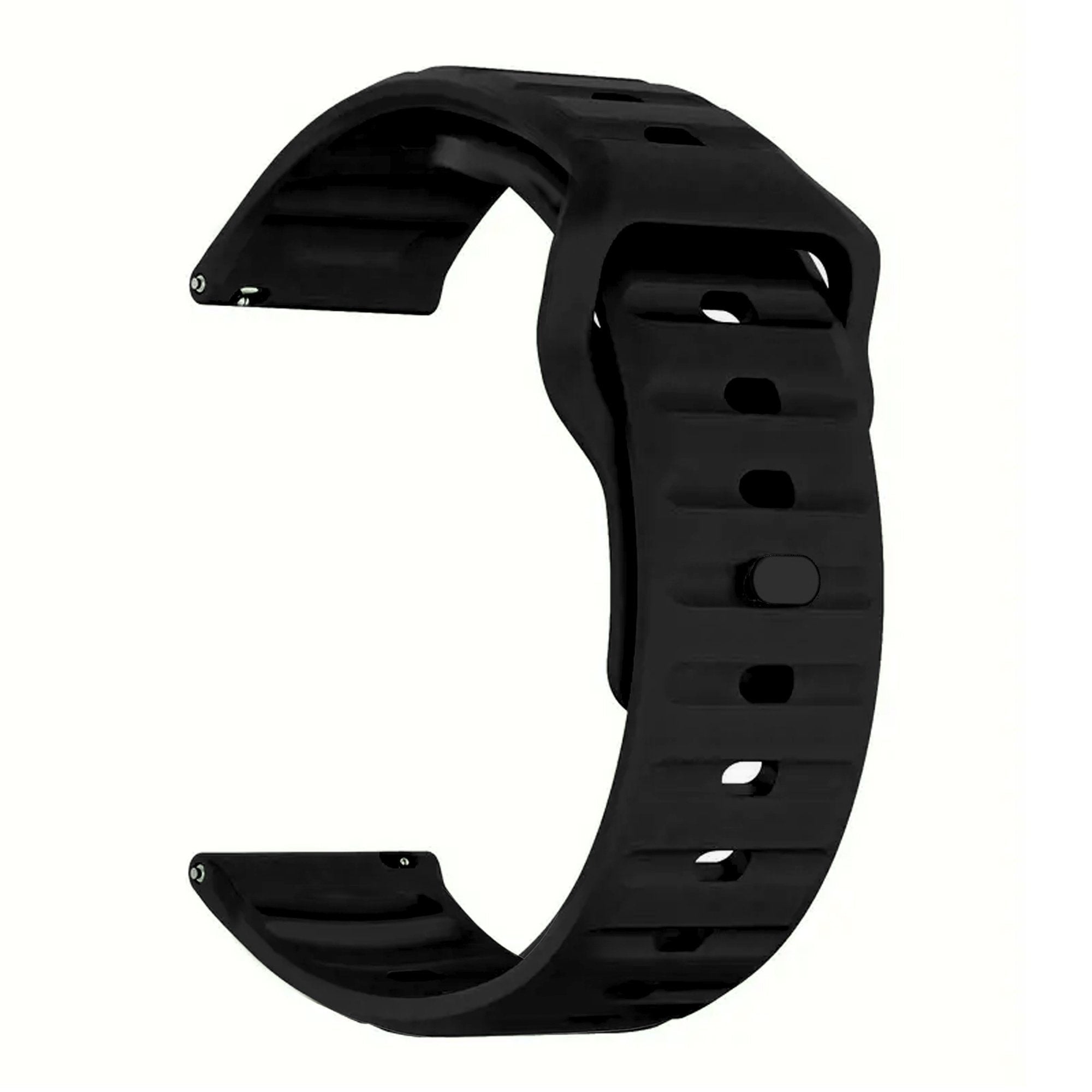 OnePlus Watch 3 Outdoor Silicone Strap (Black)