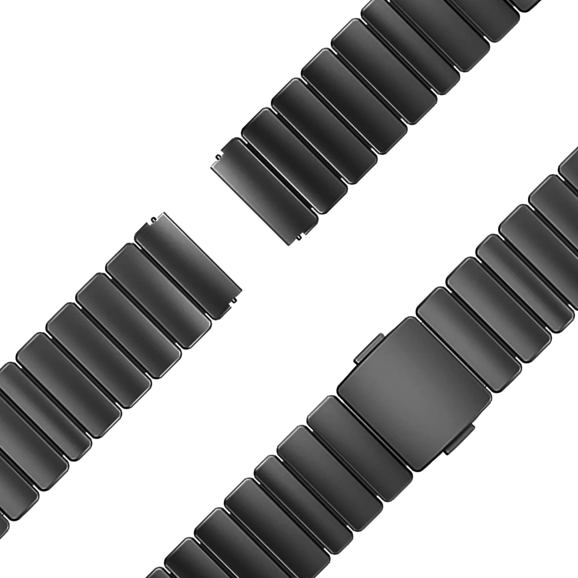 Bandz Suunto Run Titanium Strap 'Hybrid' (Black)