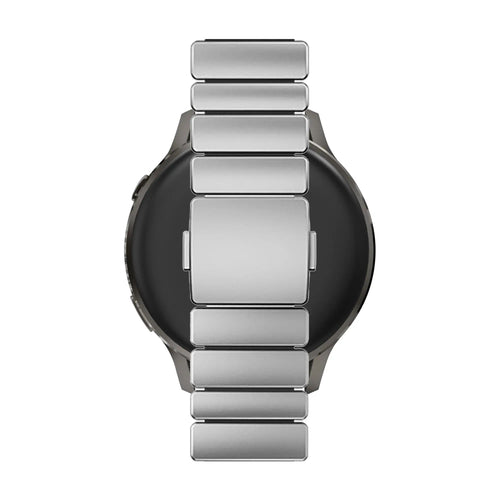 Bandz Xiaomi Watch 2 Titanium Strap 'Hybrid' (Titanium/Black)