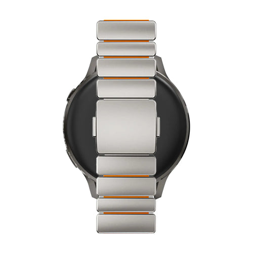 Bandz Huawei Watch Ultimate 2 Titanium Strap 'Hybrid' (Titanium/Orange)