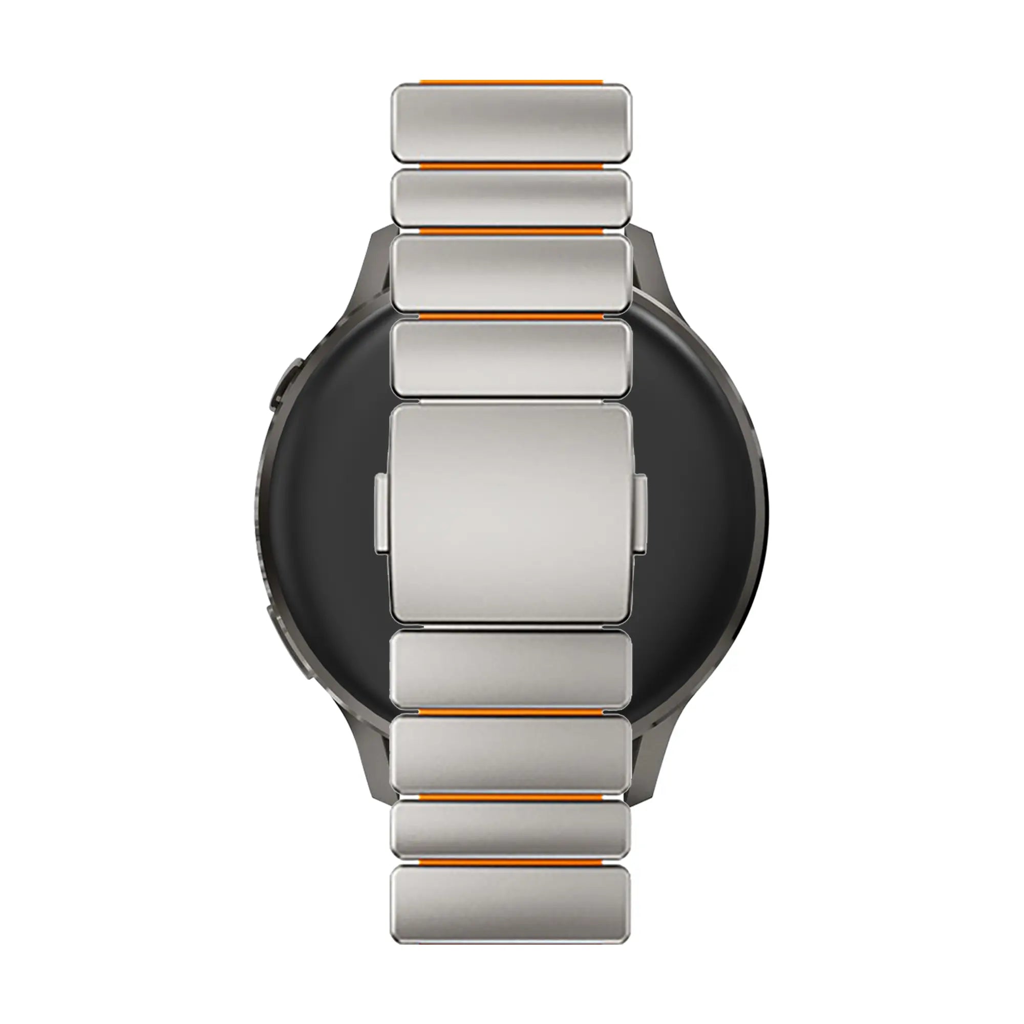 Bandz Huawei Watch Ultimate 2 Titanium Strap 'Hybrid' (Titanium/Orange)