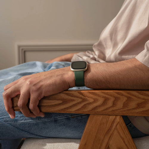 Fitbit Versa 3 Silicone Strap Classic (Dark Green)