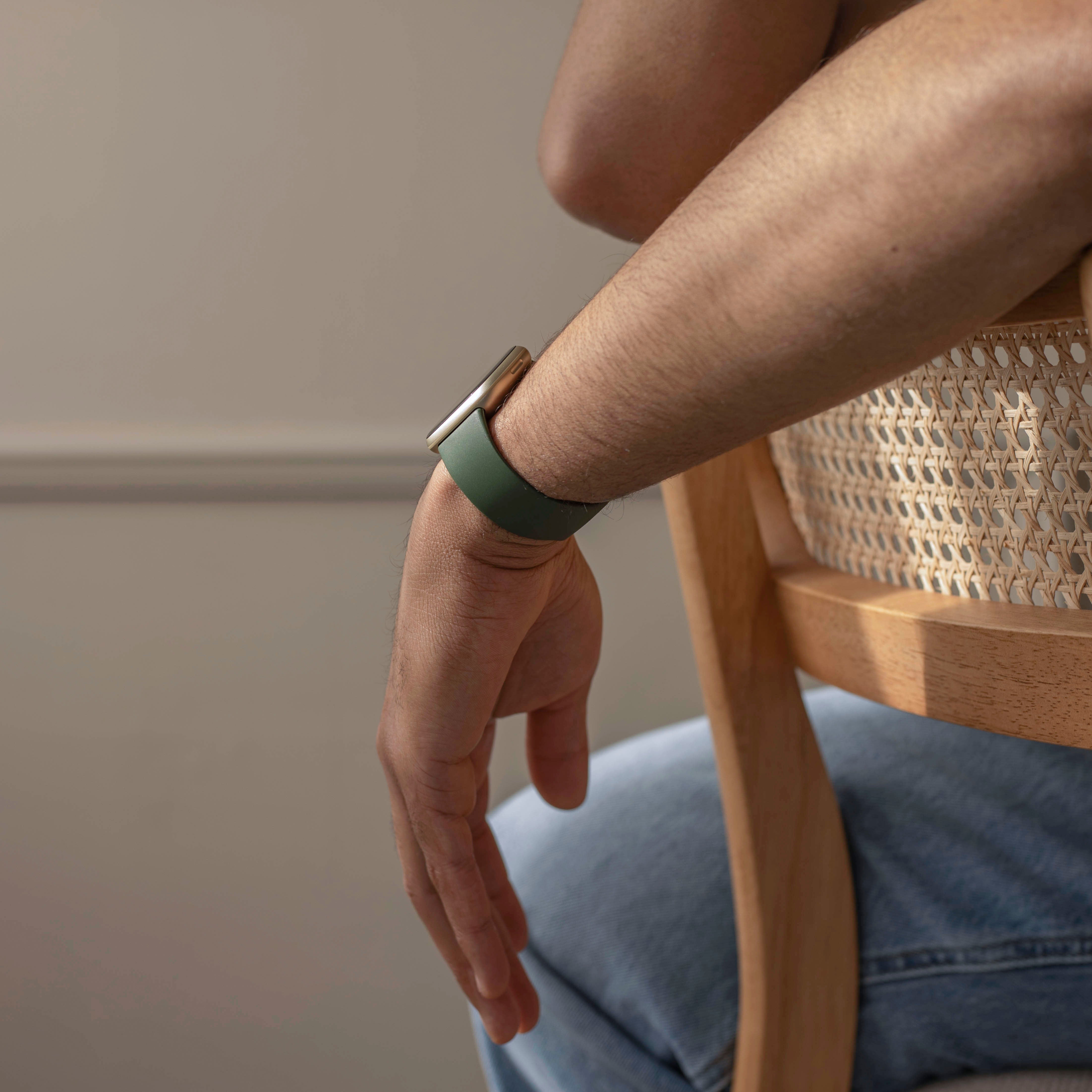 Fitbit Versa 3 Silicone Strap Classic (Dark Green)