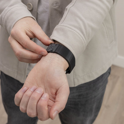 Apple Watch Ultra Titanium Milanese Strap (Black)