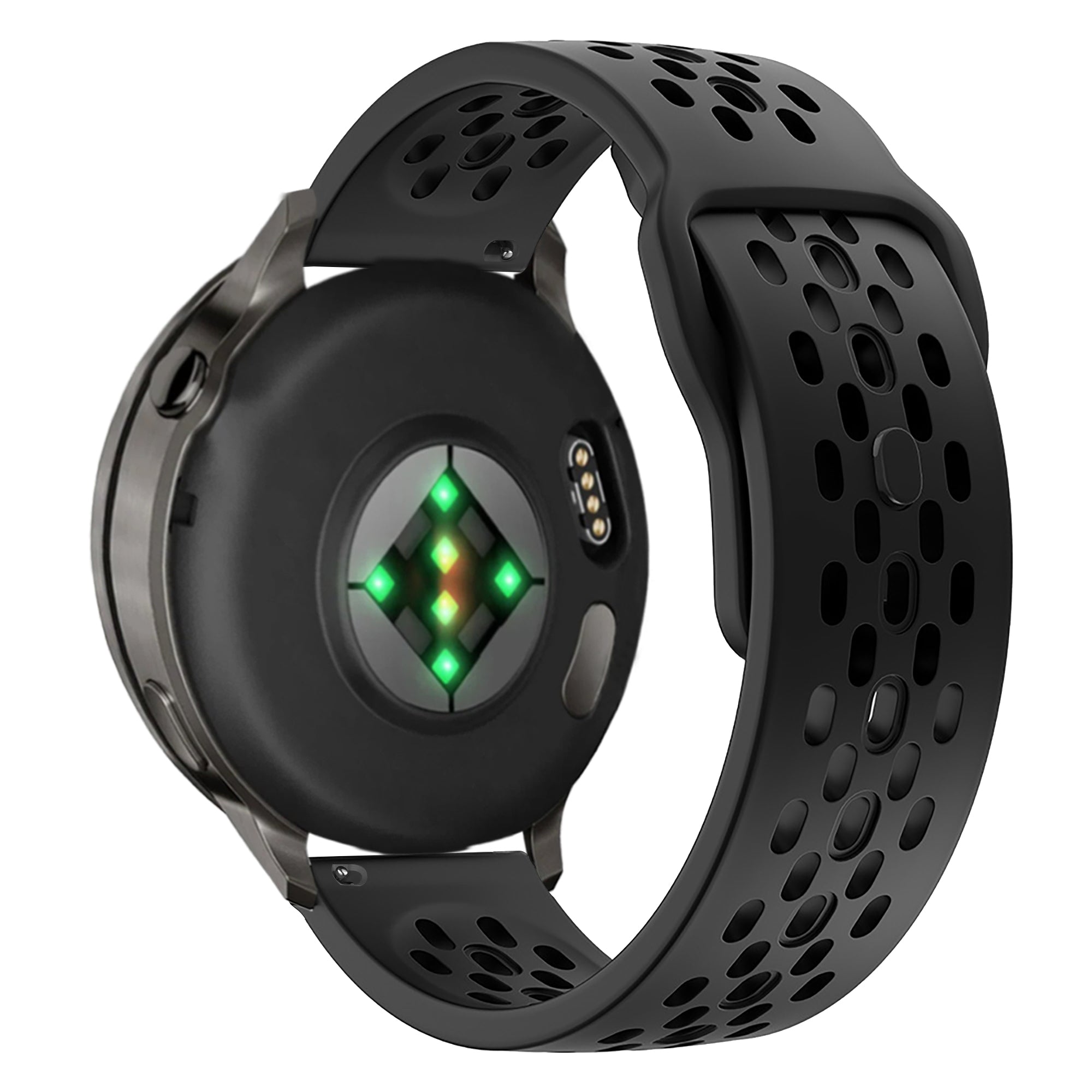Bandz Garmin Vivoactive 6 Silicone Strap 'Air' (Black)