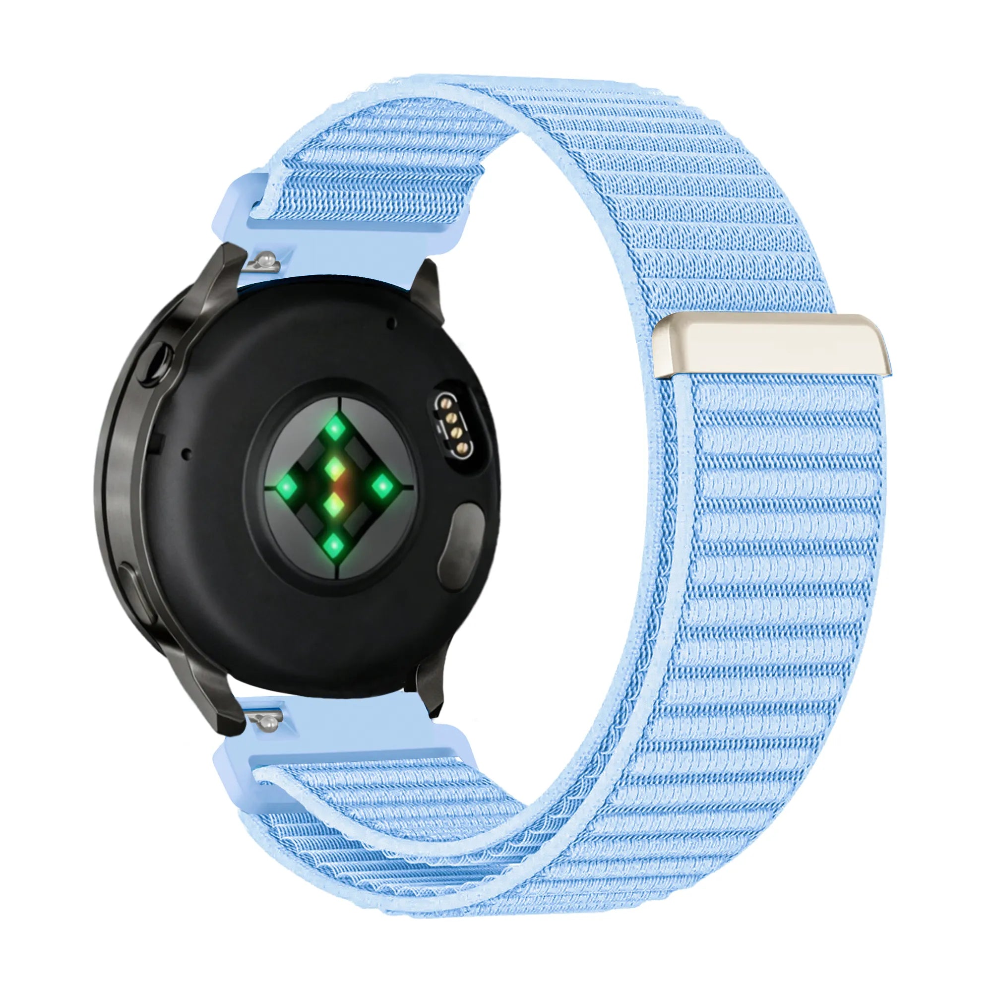 Bandz Garmin Venu Nylon Strap 'Wave' (Light Blue)