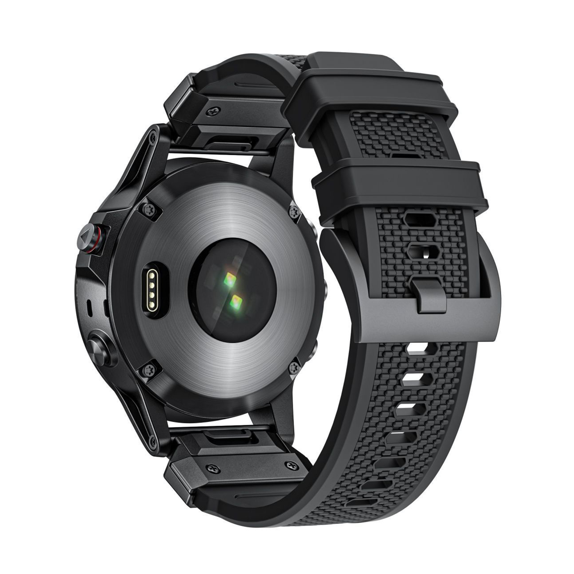 Bandz Garmin Fenix 8 - 51mm Silicone Strap 'Explorer' (Black)
