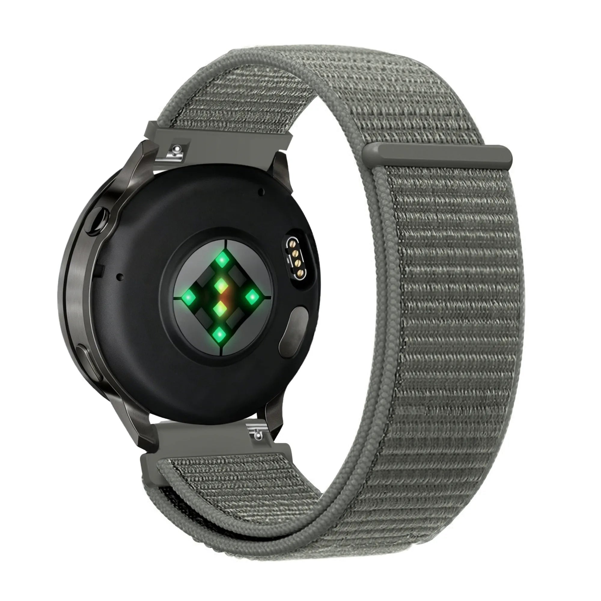 Bandz Garmin Forerunner 170 Nylon Loop Strap (Grey-Green)